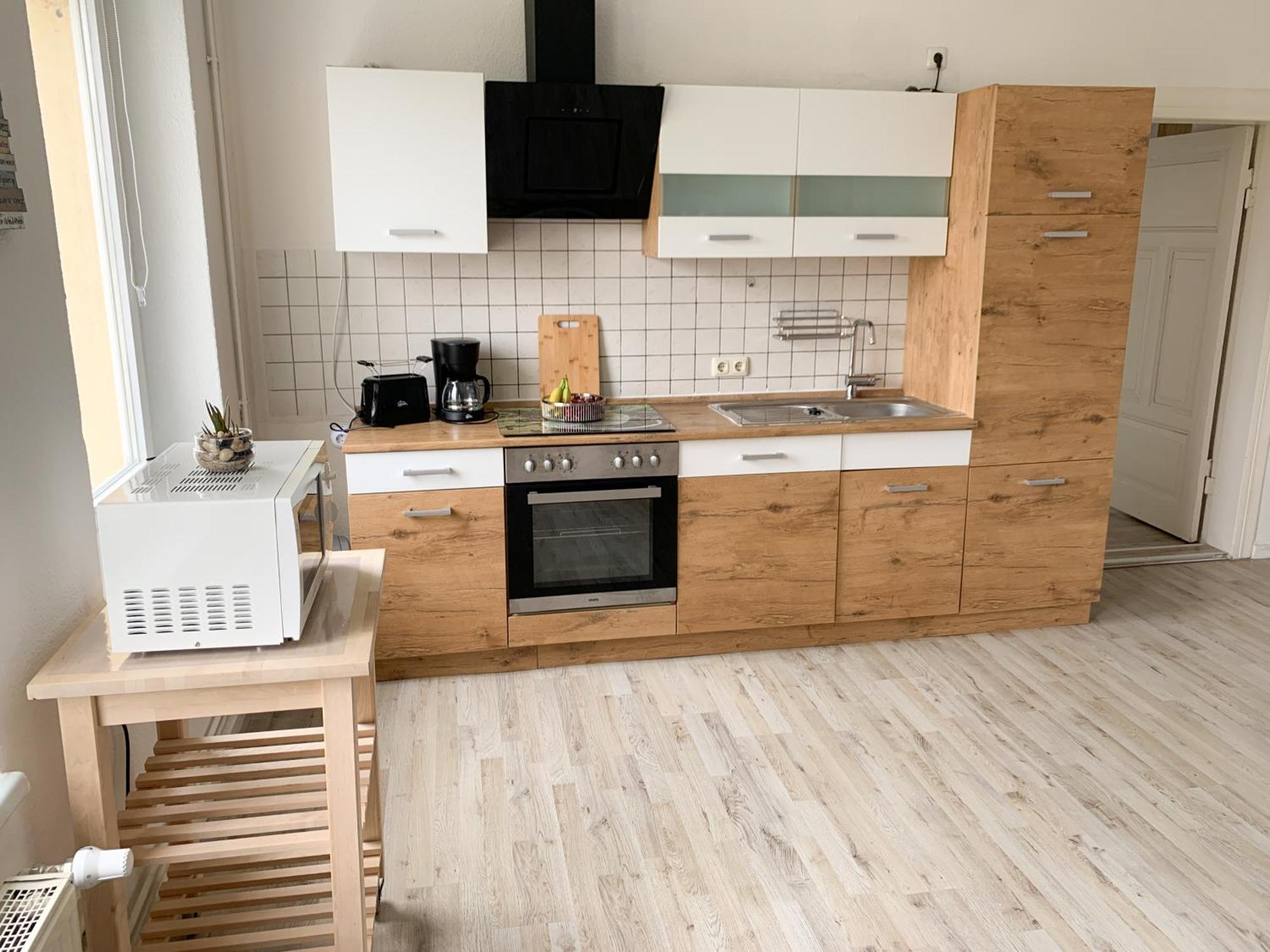 Citywohnung Mit Gartenzugang Schwerin  Eksteriør billede