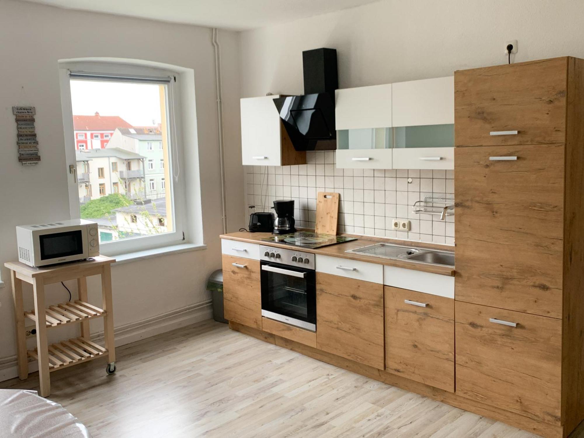 Citywohnung Mit Gartenzugang Schwerin  Eksteriør billede
